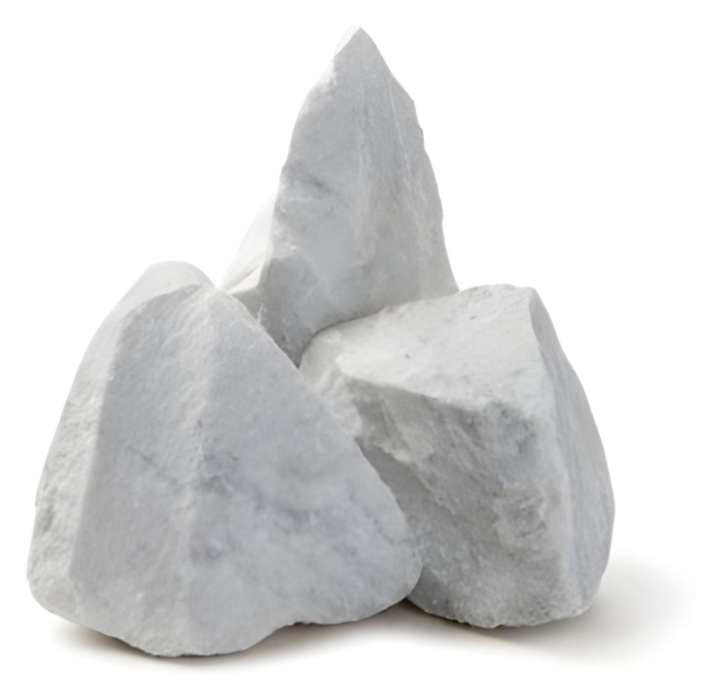 Okrasné kameny z mramoru Bianco Carrara, drátěný koš, 200-400 mm, 600 kg - foto 1