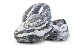 Mramorové valouny Angel Stone, 100-200 mm, drátěný koš, 600 kg