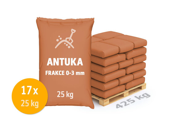 Antuka, frakce 0-3 mm, 425 kg - foto 1
