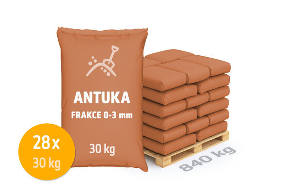 Antuka, frakce 0-3 mm, 840 kg - foto 1