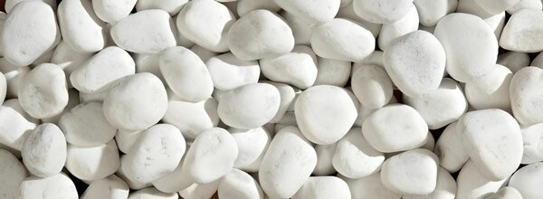 Mramorové valounky Bianco Carrara, 25-40 mm, 600 kg - foto 1