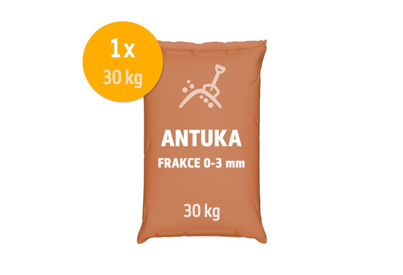 Antuka, frakce 0-3 mm, 30 kg - foto 1