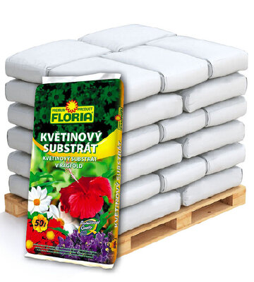 Květinový substrát FLORIA, 51 x 50 l - foto 1