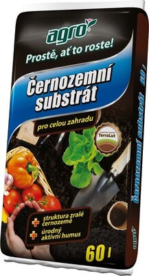 Černozemní substrát pro celou zahradu AGRO, 36 x 60 l - foto 1