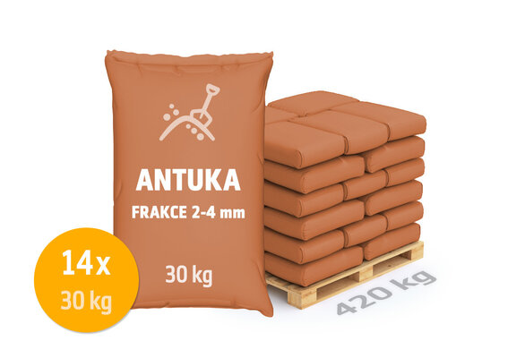 Antuka, frakce 2-4 mm, 420 kg - foto 1