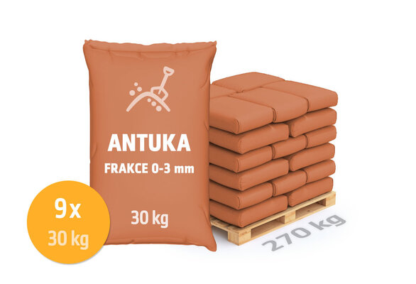 Antuka, frakce 0-3 mm, 270 kg - foto 1