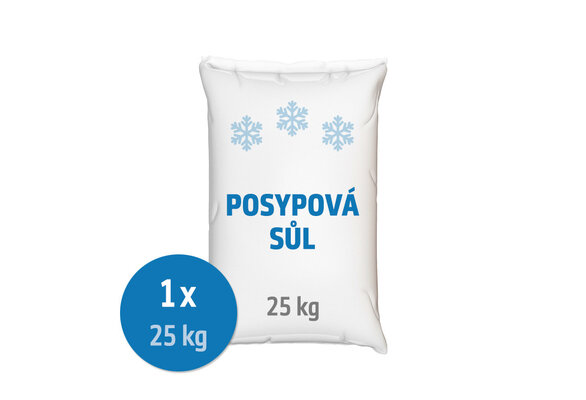 Posypová sůl, balení 25 kg - foto 1